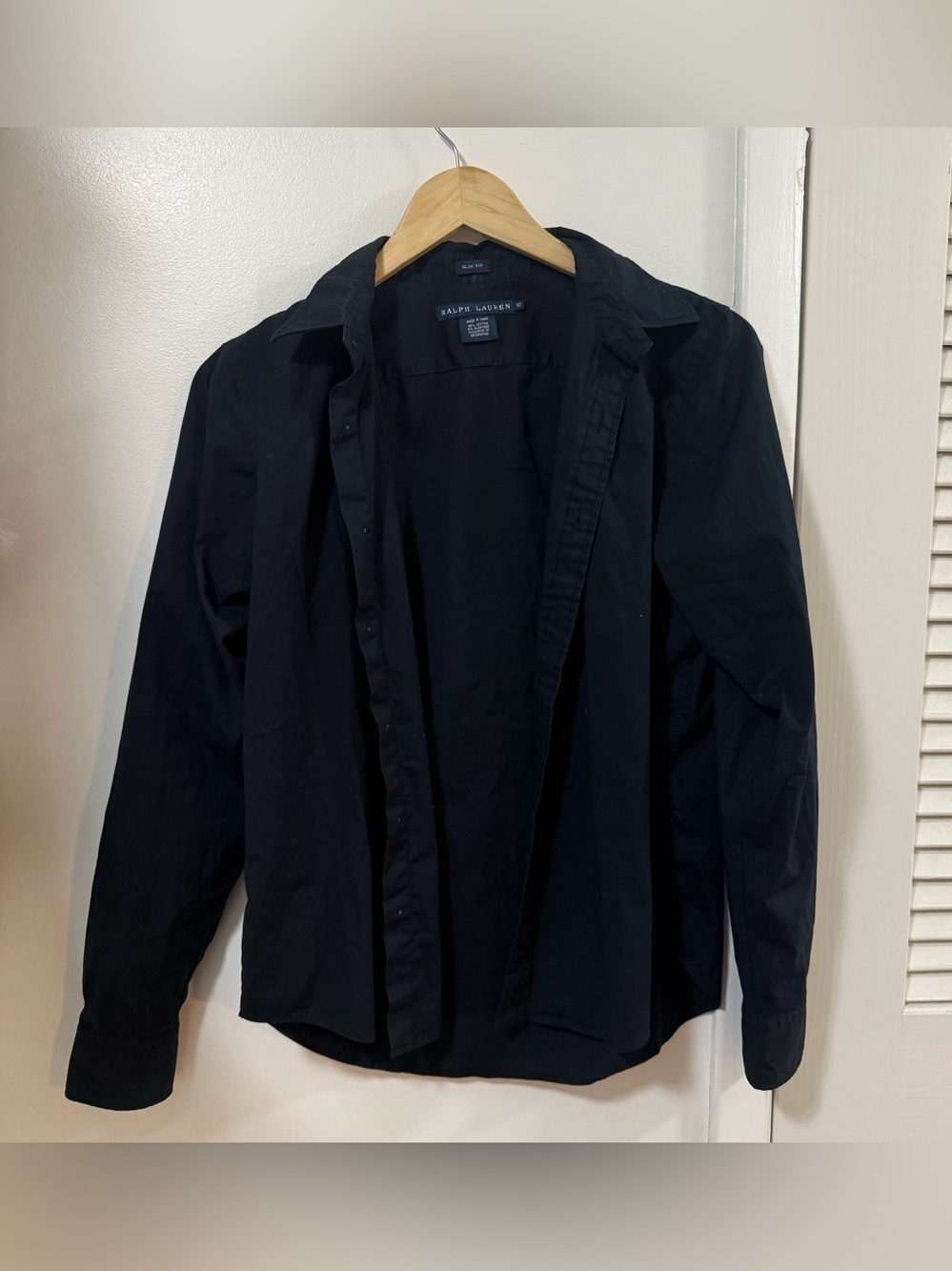 Ralph Lauren black polo shirt